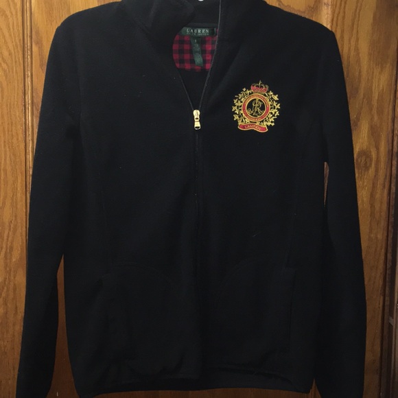 ralph lauren fleece jacket women's